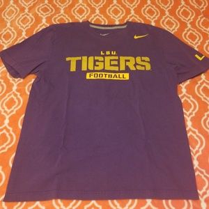 LSU tigers football Nike tshirt